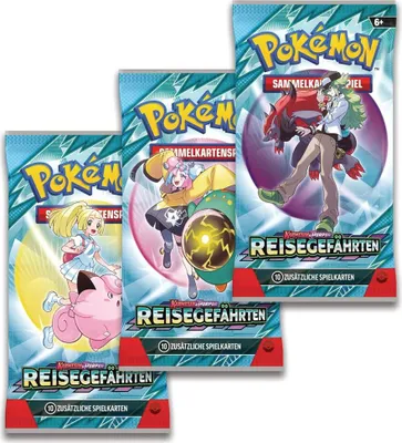 Produktbild von Pokémon: Karmesin & Purpur - Reisegefährten: 3er-Pack-Blister Yanmega