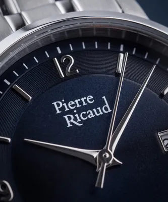 Produktbild von Pierre Ricaud P22072.5155Q silberne Damenuhr