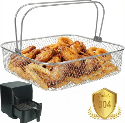 Obrázok produktu pre Nerezová miska na fritézu s horúcim vzduchom