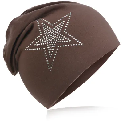 Produktbild von Kinder Beanie 2Stern Graubraun S