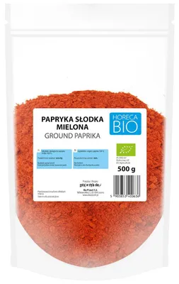 PAPRYKA SŁODKA MIELONA BIO 500 g - HORECA