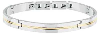 Immagine prodotto di Bracciale bicolore in acciaio da uomo Motown SALS120