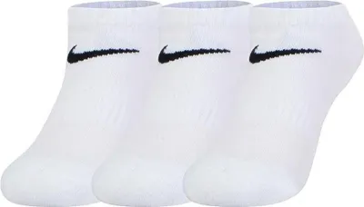 Produktbild von Nike Kids Rn0011 Unsichtbare Socken 3 Paare Weiß EU 23 1/2-27 Weiß EU 23 1/2-27