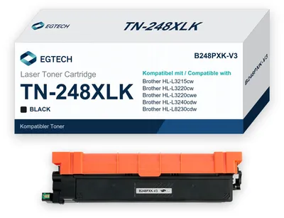 Produktbild von Toner kompatibel mit Brother TN-248XLK HL-L8240cdw HL-L8230cdw HL-L3220cw