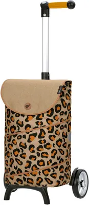 Image de Andersen SHOPPER MANUFAKTUR chariot de courses Unus Shopper Fun Tyra Leo beige