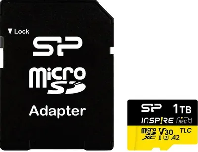 Produktbild von Silicon Power Inspire 1TB TLC R/W 170/150 MB/s DDR200 V30