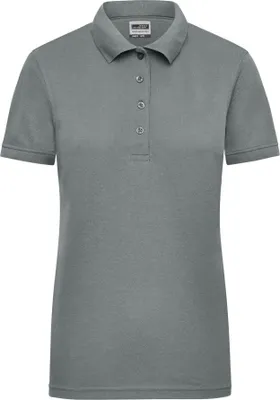 Produktbild von James & Nicholson Damenpoloshirt Workwear, Gr. M,dunkelgrau