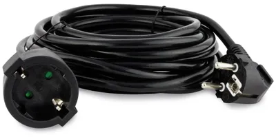 Zdjęcie produktu dla Przedłużacz styku uziemiającego REV, 2 m, czarny 3x1,5 mm²
