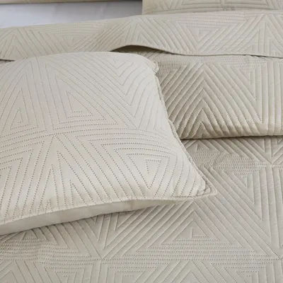 Zdjęcie produktu dla Poszewka Ozdobna Na Poduszkę Dekoracyjna 45X45Cm Jasiek Trio Jasny Beż