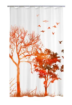 Produktbild von Ridder Duschvorhang Textil Jardin 180x200 cm bunt 4113300