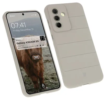 Obrázek produktu pro Ochranné pouzdro Bizon Case Tur pro Samsung Galaxy A36 5G / A56 5G, světle šedé