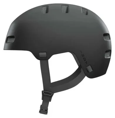 Produktbild von ABUS Fahrradhelm INDY - Dirt-Helm für Dirt, kate, ope und MTB - mit optimierter Stoßdämpfung - für Jugendliche und Erwachsene - Schwarz, Größe M (54-58 cm)