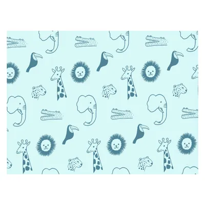 Obrázok produktu pre Baliaci papier Rotolux divoké zvieratá, 3 metre.