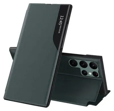 Zdjęcie produktu dla Techsuit eFold Series – etui do Samsung Galaxy S22 Ultra – ciemnozielone