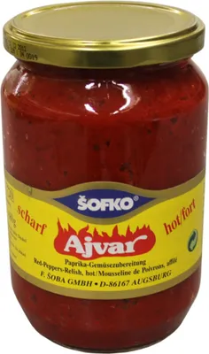Produktbild von Sofko Ajvar scharf 720ml