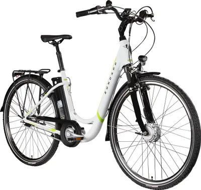Produktbild von Zündapp Z517 E Bike Damenfahrrad 28 weiß/grün