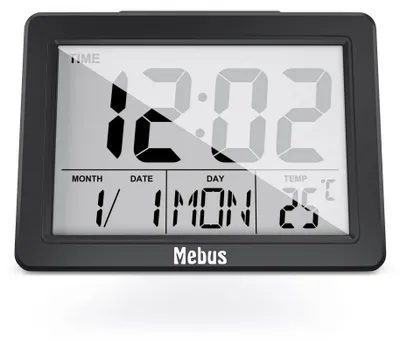 Produktbild von Mebus 25739 Quarz-Wecker, digital