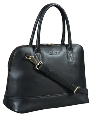 Produktbild von Benthill Handtasche Damen Leder Groß | Henkeltasche aus hochwertigem Rindsleder | Echt-Leder Vintage Frauen Schultertasche | Umhängetasche