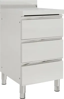 Obrázek produktu pro vidaXL Komerční kuchyňské skříňky se 3 zásuvkami 2 ks 50x60x96 cm