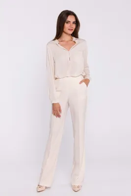 Produktbild von Stylove Elegante Hosen für Frauen Uujax S371 Elfenbein S