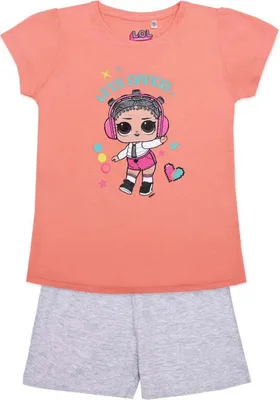 Produktbild von LOL Surprise Kinder Schlafanzug Pyjama – Orange / 98