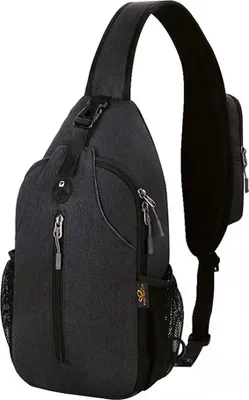 Produktbild von Umhängetasche Sling Rucksack Schultertasche Reise Wandern Brusttasche Tagesrucksack