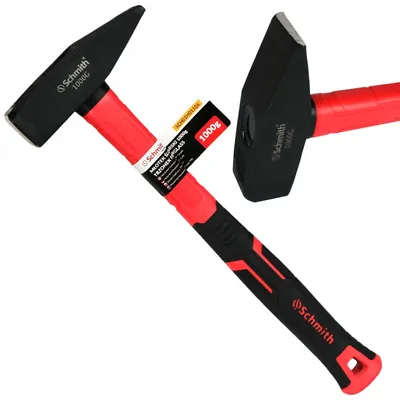 Produktbild von Schmith Schlosserhammer 1000g Fiberglasstiel Ausgewogen Langlebig