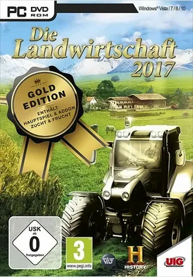 Produktbild von UIG Entertainment Professional Farmer 2017 - Gold Edition, PC