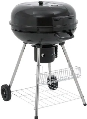 Obrázek produktu pro Gril na dřevěné uhlí Kogelbarbecue – průměr 57 cm – porcelán – černý – venkovní gril