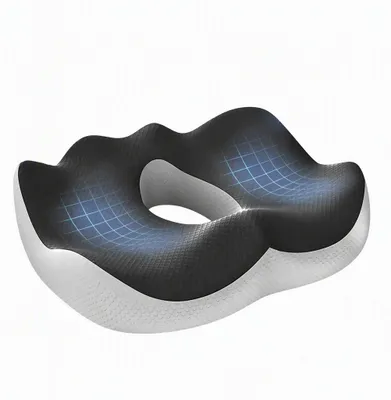 Ergonomisches Steißbein-Kissen für Bürostuhl, Memory-Schaum