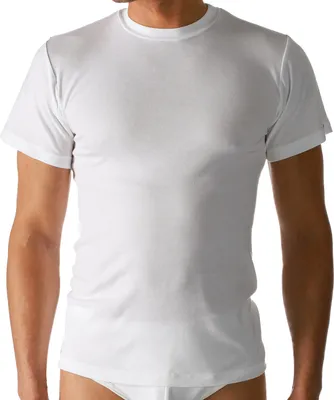 Produktbild von Mey Noblesse Unterhemd / Shirt Kurzarm Ideal als Unterhemd oder Freizeit-Shirt, Elastischer, halsnaher Ausschnitt, Ohne Seitennähte