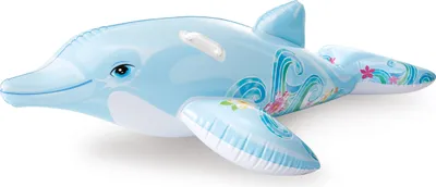 Produktbild von Reittier Kleiner Delphin 175x66cm mit Griffen