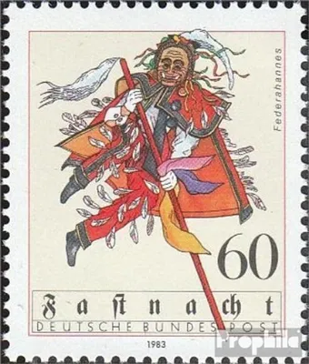 Produktbild von Briefmarken BRD (BR.Deutschland) 1983 Mi 1167 (kompl.Ausgabe) postfrisch Schwäbisch-alemannische Fastnacht