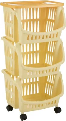 Immagine prodotto di BAMA Scaffale mobile TIDY, giallo