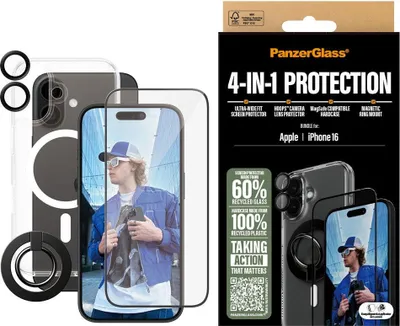 Immagine prodotto di PanzerGlass Protezione 4-in-1 iPhone 16
