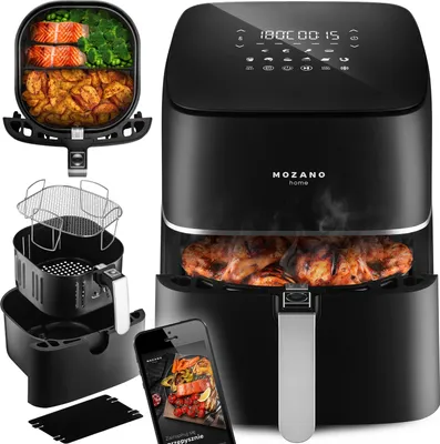 Produktbild von Fettfreie Fritteuse 8L 1700W Mit Zubehör Touchpanel