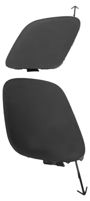 Image de 1 paire de caches pour crochets de remorquage sur le pare-chocs avant 52128-47910, look élégant, caches pour anneaux de remorquage pour XW50 (restylage) de 2018 à 2022