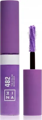 Immagine prodotto di 3INA MAKEUP The Color Mascara 482 Mascara viola con cheratina vegetale Volume e Lifting Formato Viaggio 5,5ml