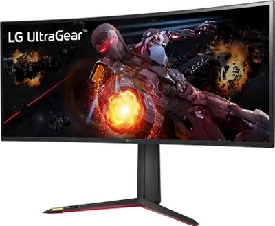 Produktbild von LG 34GP950G-B, 86,4 cm (34"), 3440 x 1440 Pixel, UltraWide Quad HD, LED, 1 ms, Schwarz