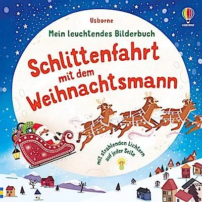Obrázok produktu pre Mein leuchtendes Bilderbuch: Schlittenfahrt mit dem Weihnachtsmann
