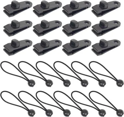 Productafbeelding van 12 stuks zeilclips voor tenten en zeilen