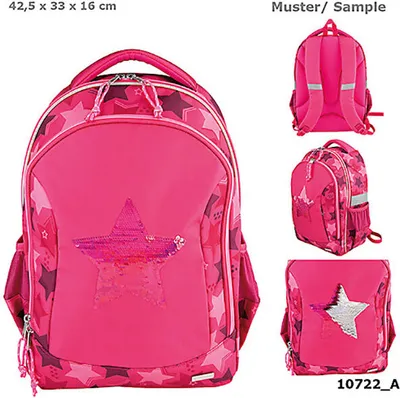 Produktbild von TOPModel Schulrucksack Stern pink