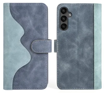 Obrázek produktu pro Pro Samsung Galaxy A15 Design Pouzdro na mobilní telefon Blue Case Kryt z umělé kůže