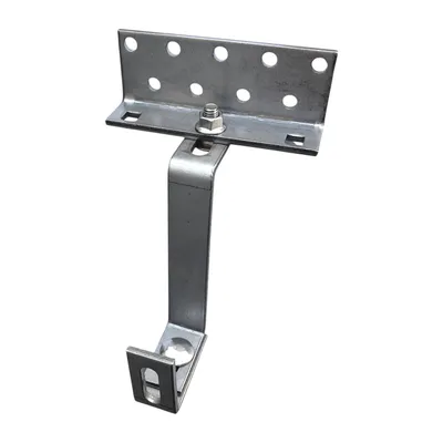 Produktbild von DACHHAKEN 140mm 3-fach Verstellbar PV Halterung Photovoltaik Ziegeldach Edelstahl