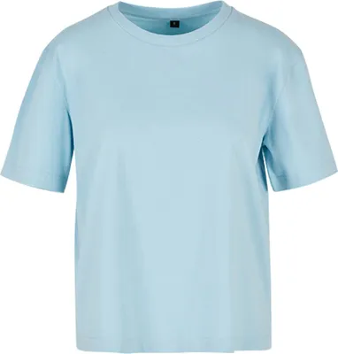 Produktbild von Build Your Brand BY211 | Damen Everyday Tee kurzärmeliges T-Shirt - Farbe: Ocean Blue - Größe: XXL