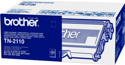 Produktbild von Brother TN-2110 Laserdruck Tonerkartusche - Schwarz - Original - 1 Pack - Laserdruck - 1er Pack