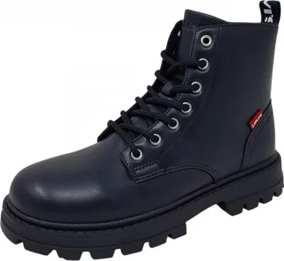 Obrázek produktu pro Boty Levis Pasadena Refresh, černé, s tkaničkami