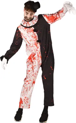 Produktbild von Terrific clown Kostüm Größe: XL/2XL