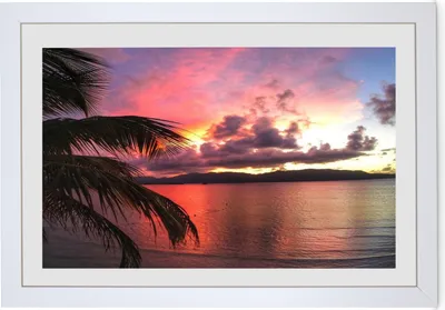 Produktbild von Bilderrahmen Foto Poster Rahmen Alice Holz MDF weiß 60x60 cm