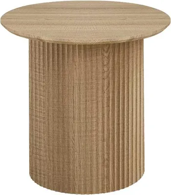 Obrázek produktu pro Konferenční stolek Lagos – Ø50x46 cm – Imitace dub
